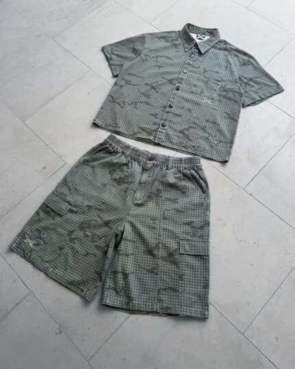Mertra Grid Camo Set